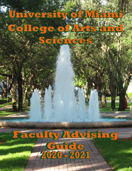 Faculty Advising Guide